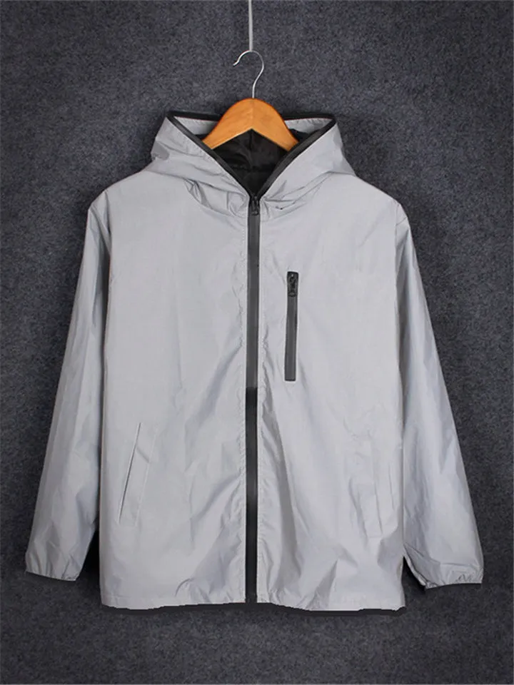 Super Cool Reflective Waterproof Windbreaker