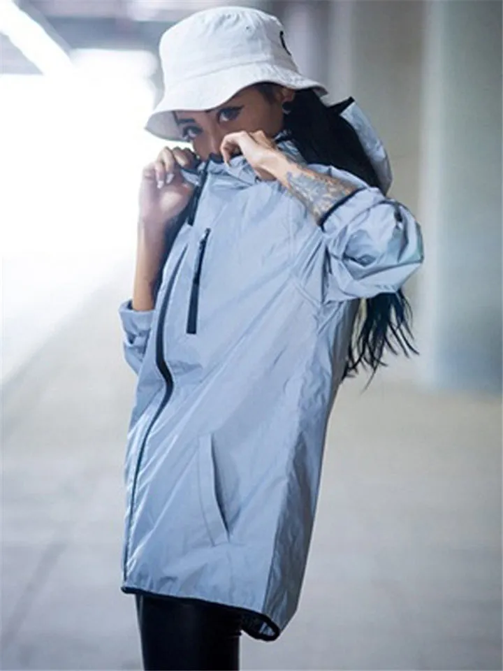Super Cool Reflective Waterproof Windbreaker