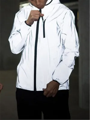 Super Cool Reflective Waterproof Windbreaker