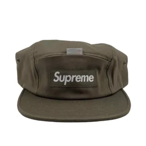 Supreme Cap "REFLECTIVE POCKET" 2022 New Olive Size O