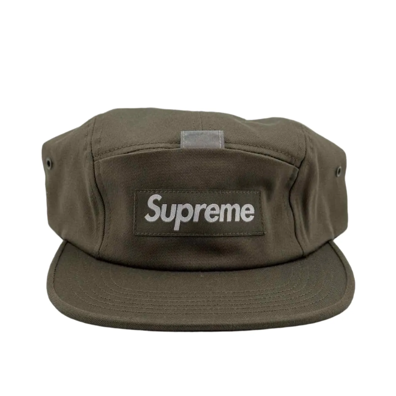 Supreme Cap "REFLECTIVE POCKET" 2022 New Olive Size O