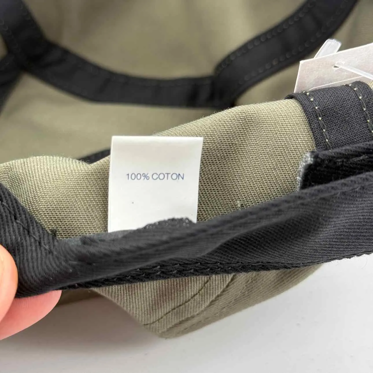 Supreme Cap "REFLECTIVE POCKET" 2022 New Olive Size O