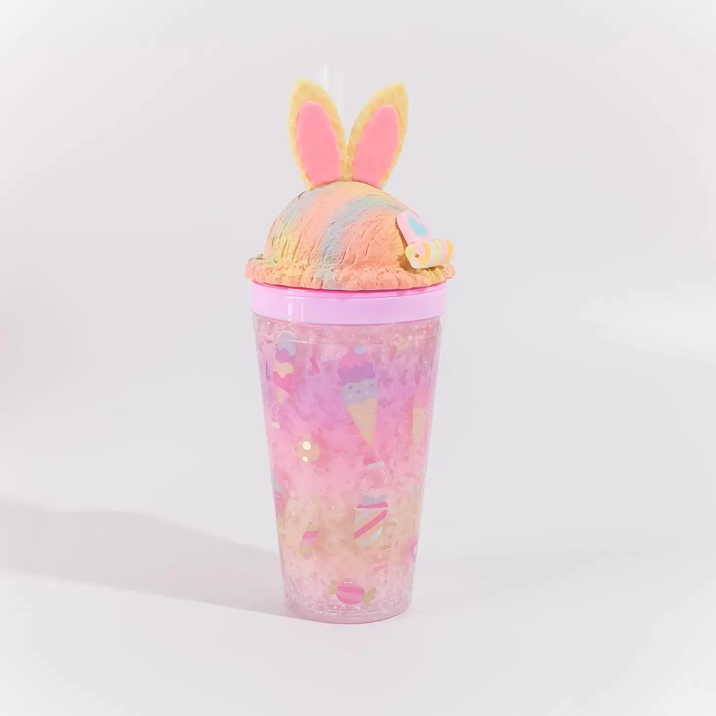 Sweets Rainbow Bunny Tumbler