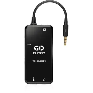 TC Helicon GO GUITAR Portable Guitar Interface