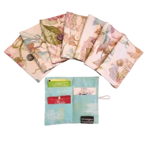 Tea Wallet - Vining Floral
