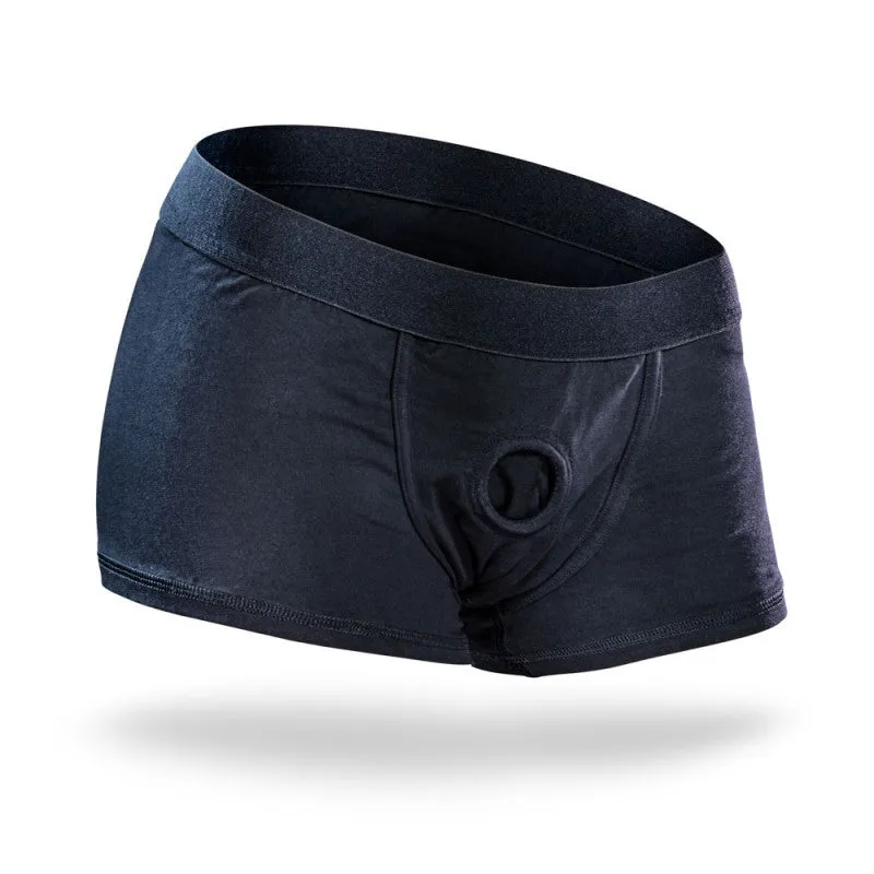 Temptasia - Harness Briefs - Small - Black