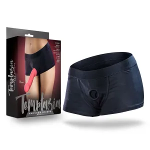 Temptasia - Harness Briefs - Small - Black