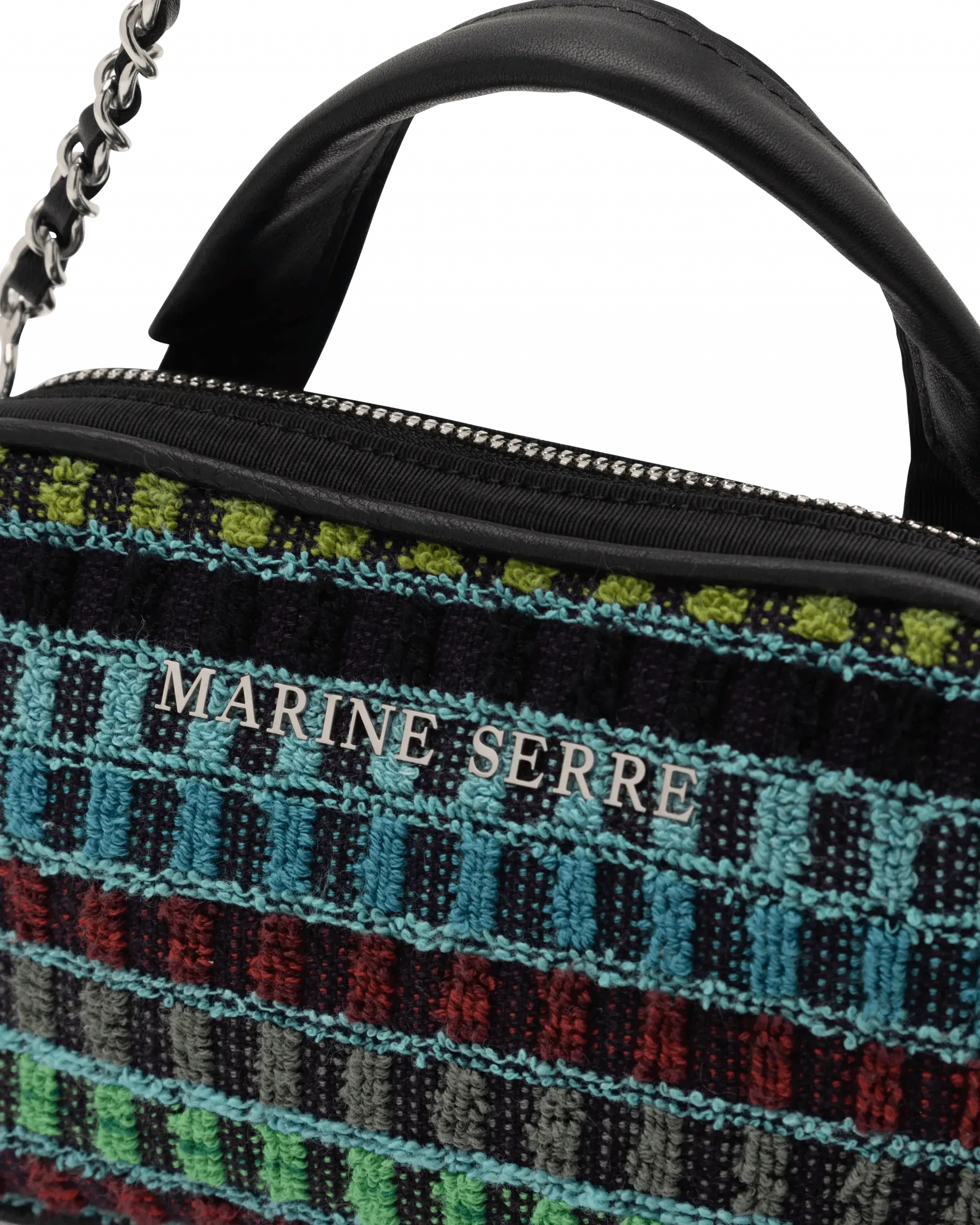 Textured Mini Madame Shoulder Bag