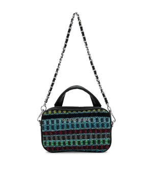 Textured Mini Madame Shoulder Bag