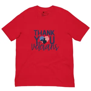 Thank You Veterans Unisex t-shirt