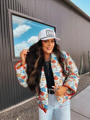 The Cowboy Hat Quilted Jacket