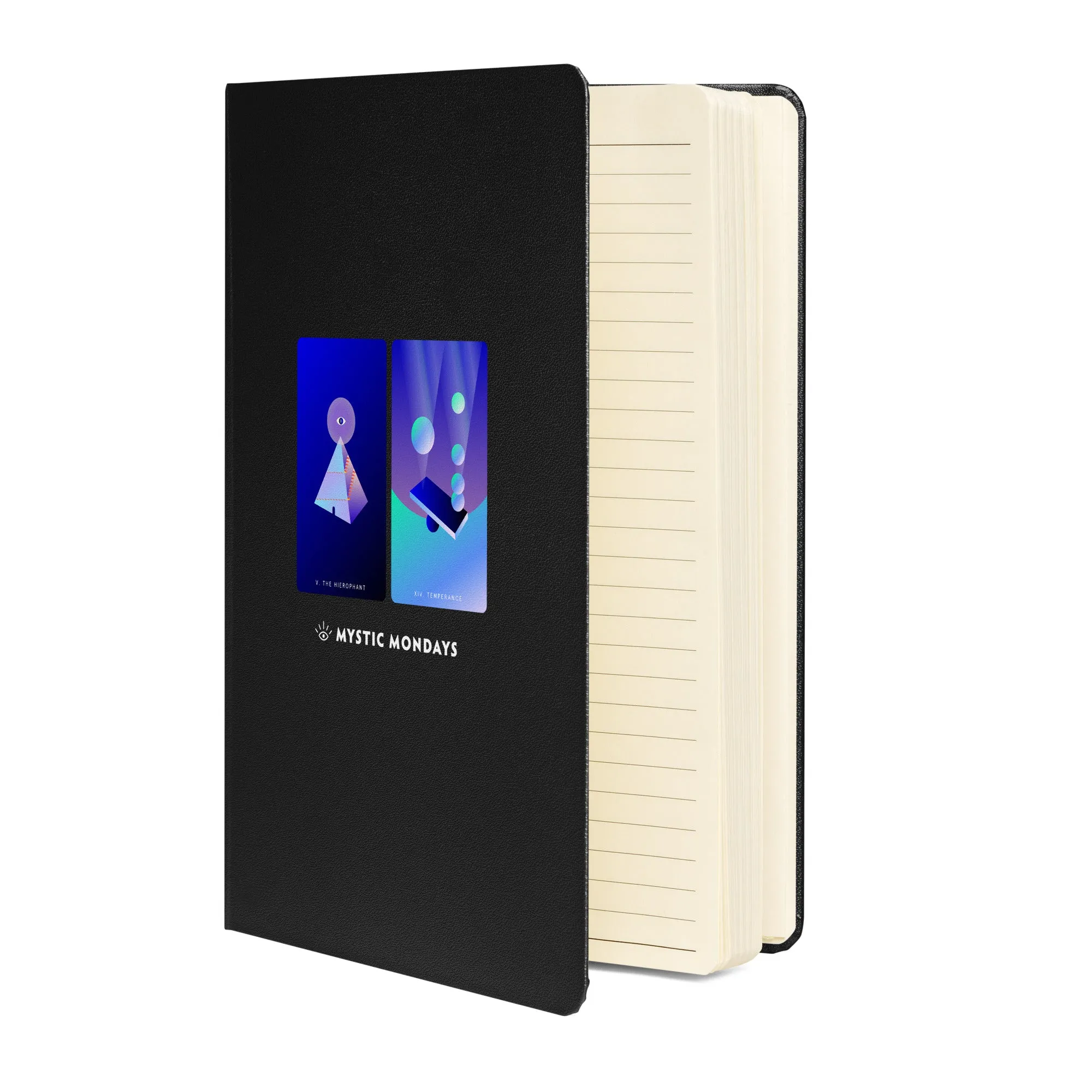 The Hierophant and Temperance Hardcover Journal