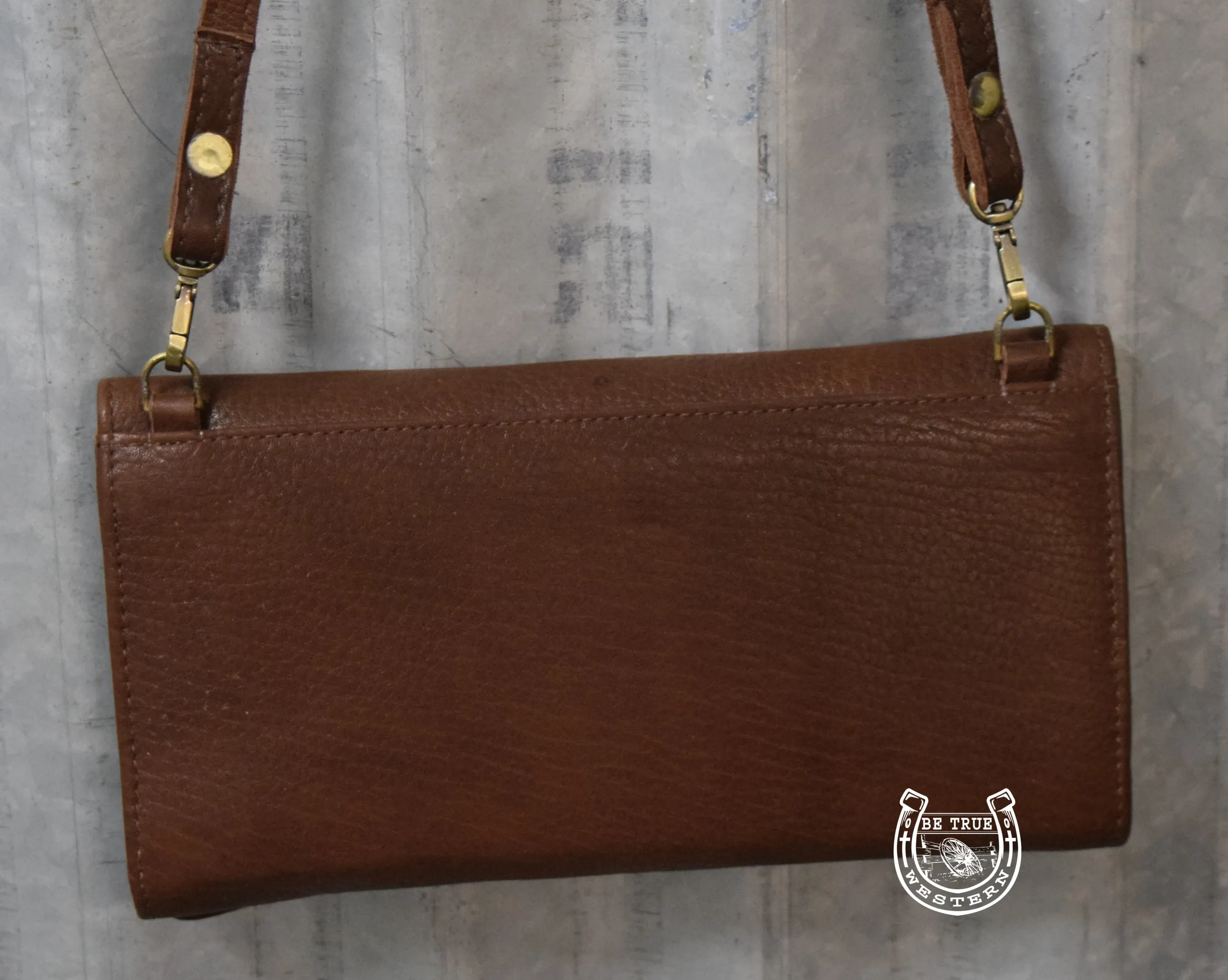 The Longhorn Prairie Clutch Wallet Purse