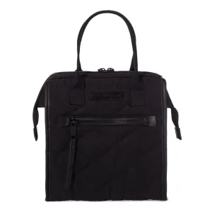 the LUNCH BAG quilted black
