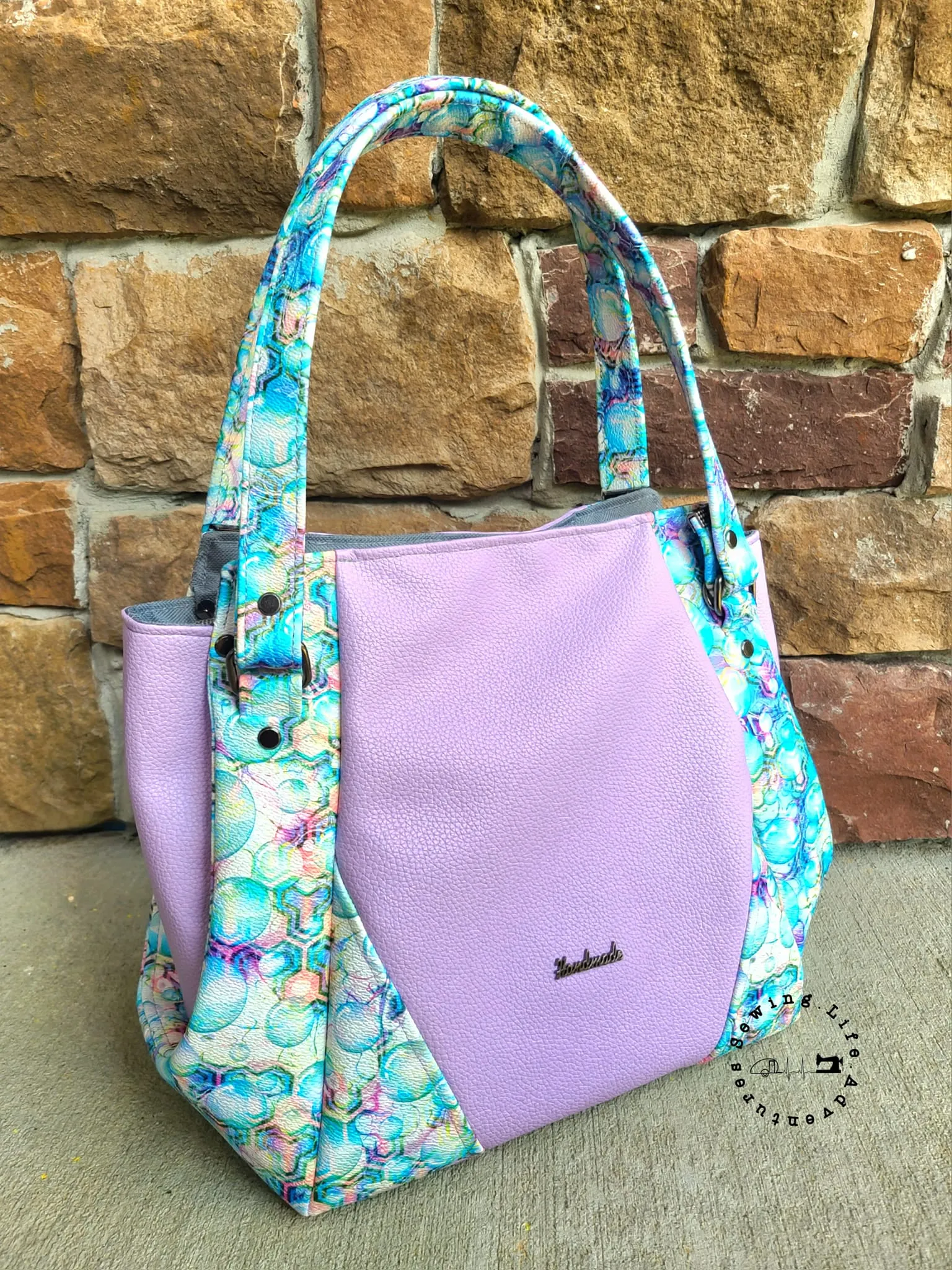 The Samaren Shoulder Bag PDF Pattern with Videos