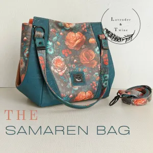 The Samaren Shoulder Bag PDF Pattern with Videos