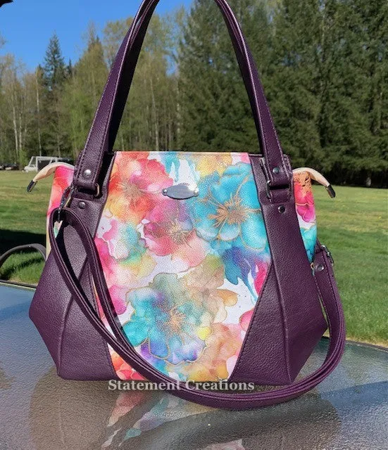 The Samaren Shoulder Bag PDF Pattern with Videos