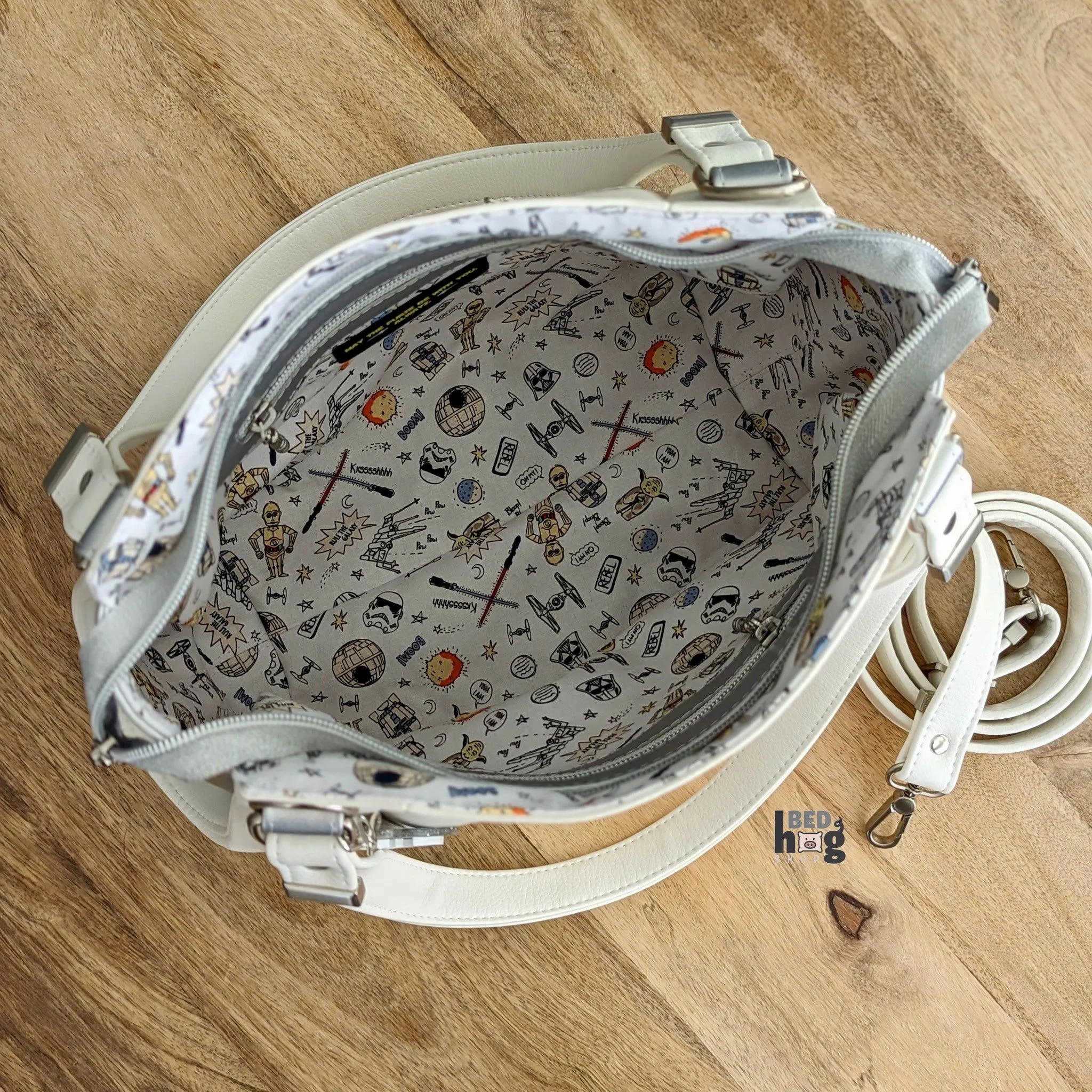 The Samaren Shoulder Bag PDF Pattern with Videos