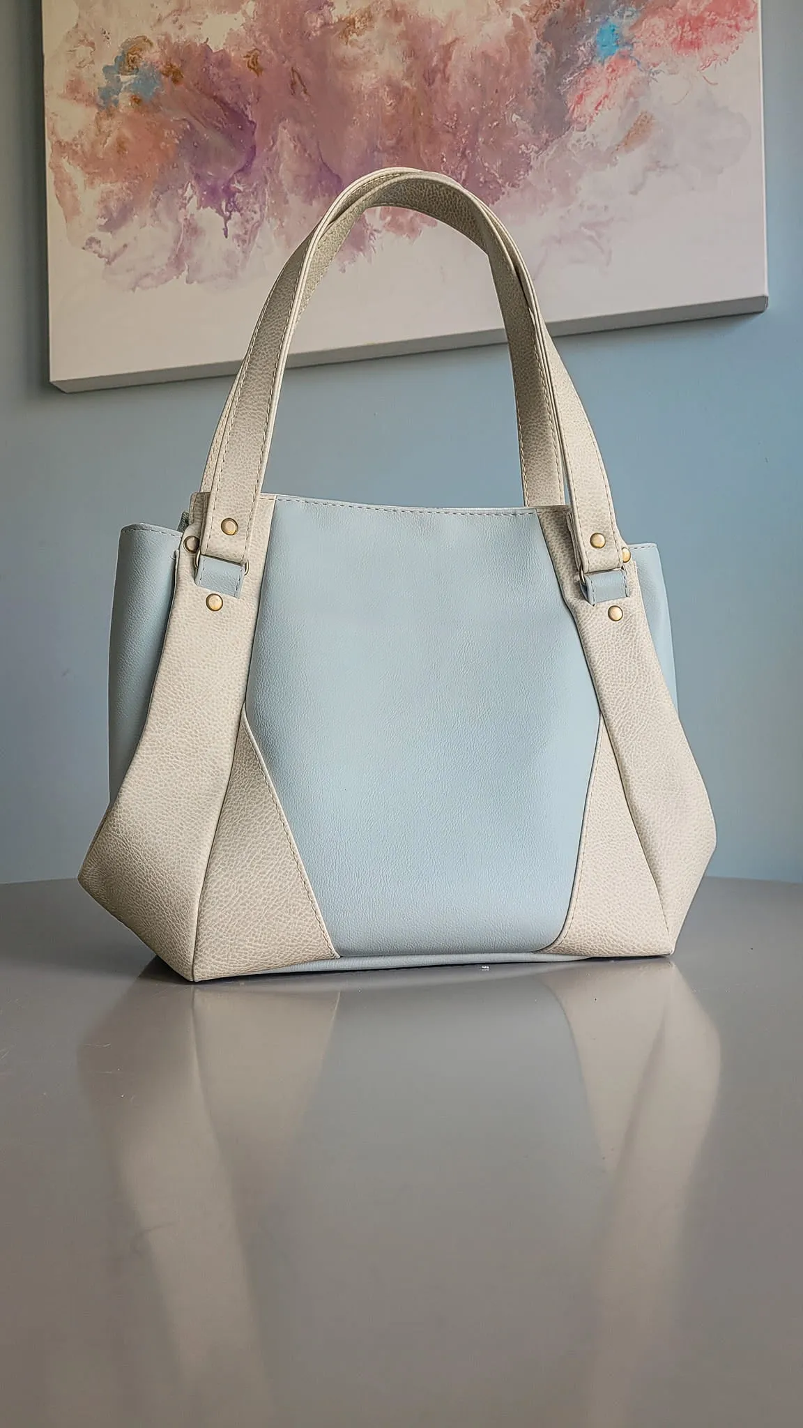 The Samaren Shoulder Bag PDF Pattern with Videos