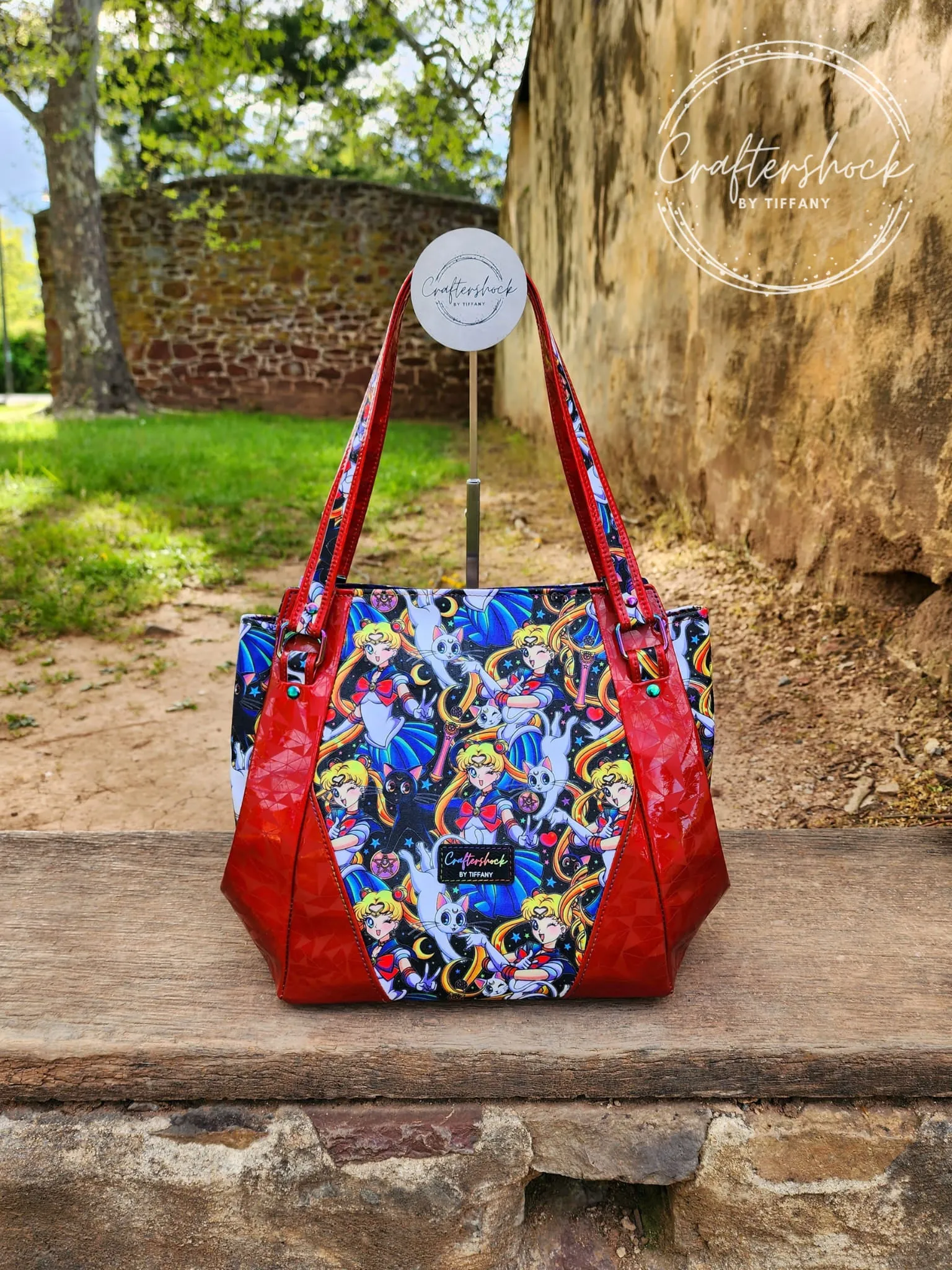 The Samaren Shoulder Bag PDF Pattern with Videos
