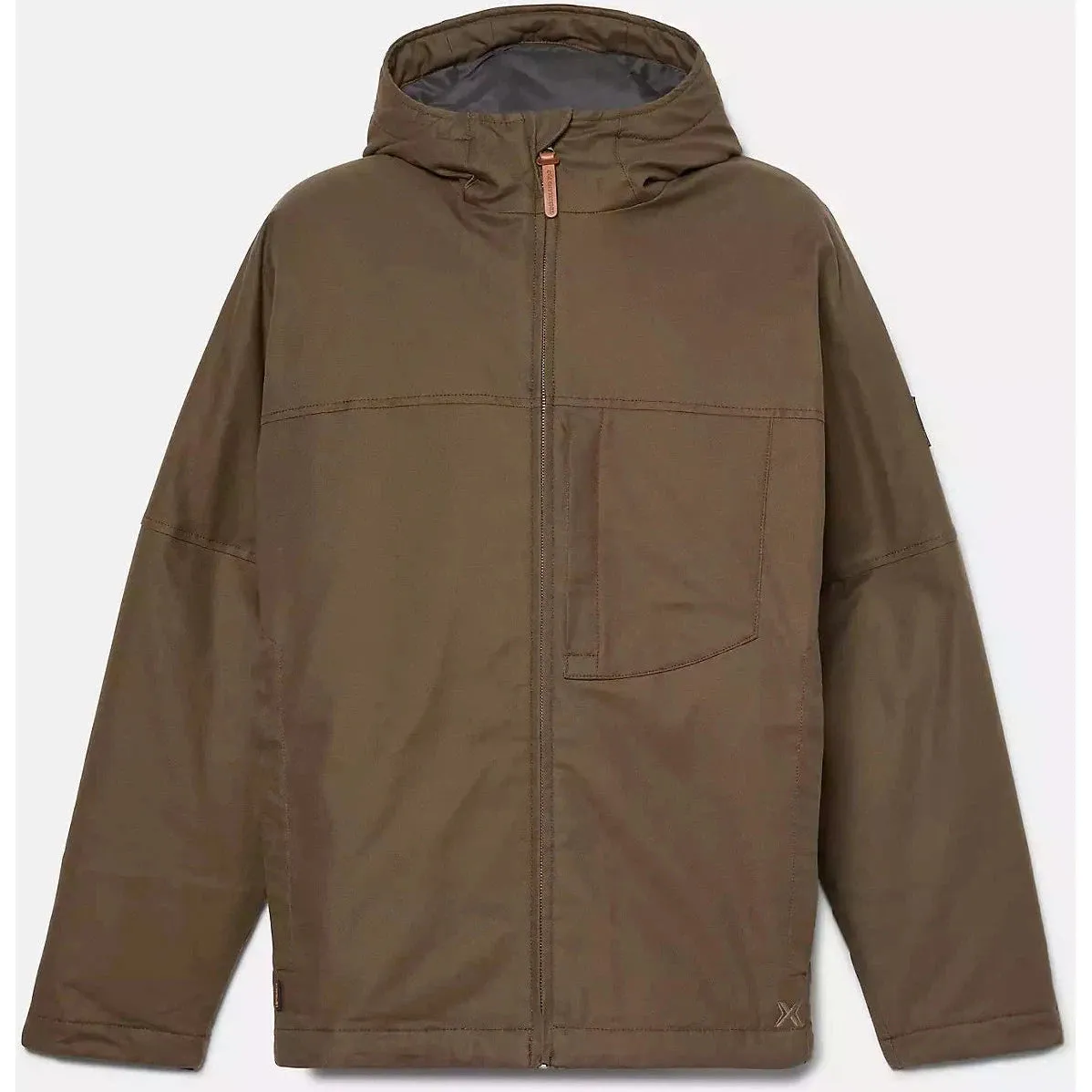 Timberland Pro Men's Gritflex Canvas Hooded Jacket -Earth- TB0A5XYQ218