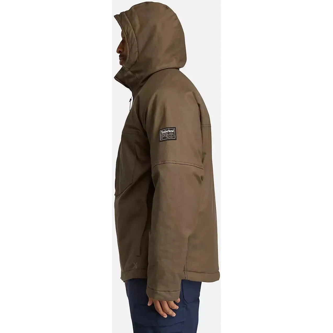 Timberland Pro Men's Gritflex Canvas Hooded Jacket -Earth- TB0A5XYQ218