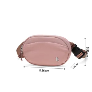 Tomtoc Explorer Sling Bag | RFID-Protected Crossbody Waist Pack, Lightweight Travel Belt Bag