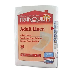 Tranquility Adult Liners (2078) Case/120 (4 bags of 30) by Tranquility Products