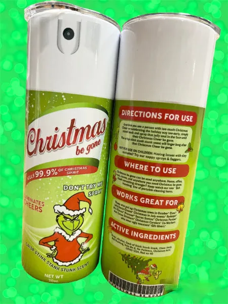 Tumblers- Grinch Spray