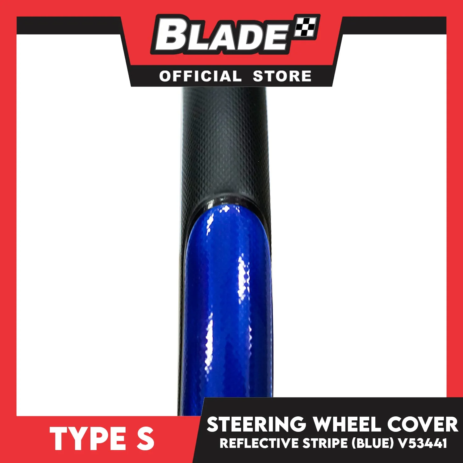 Type S Steering Wheel Cover Reflective V53441