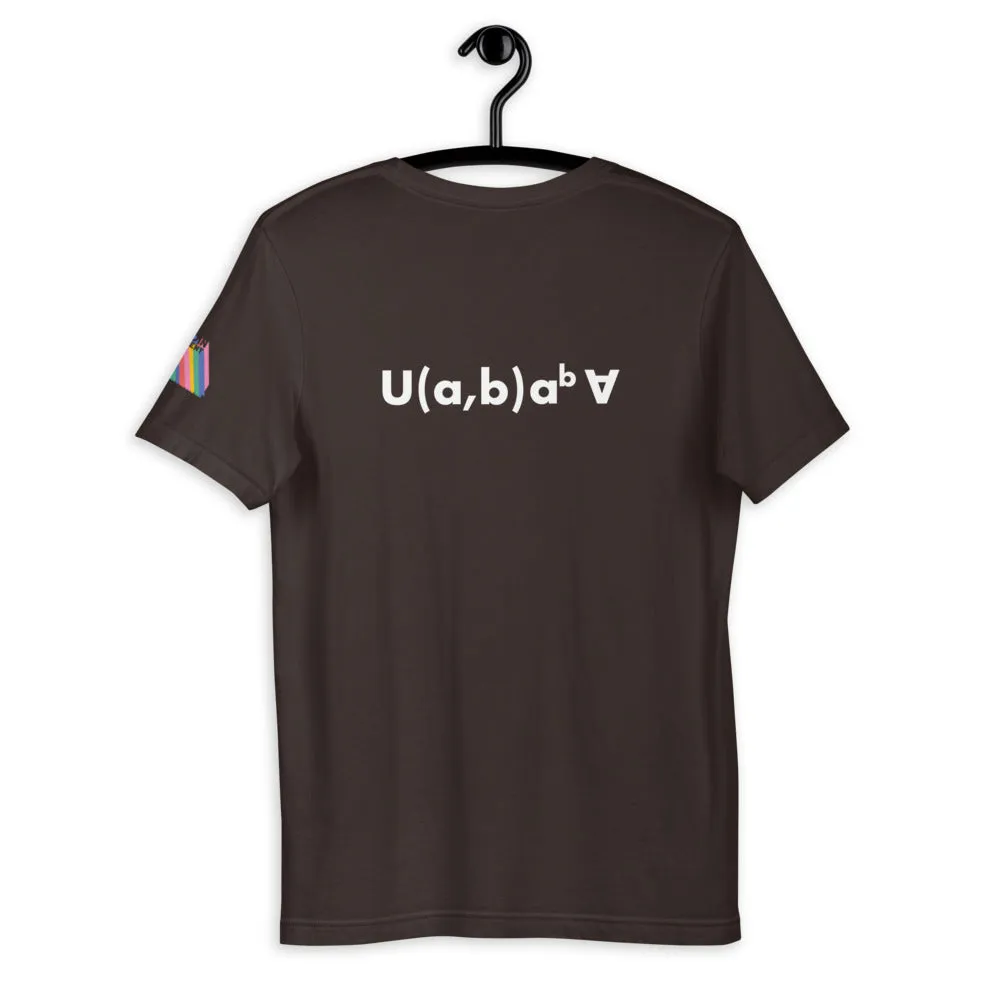 Uniform Distribution of Power For All Womens T-Shirt