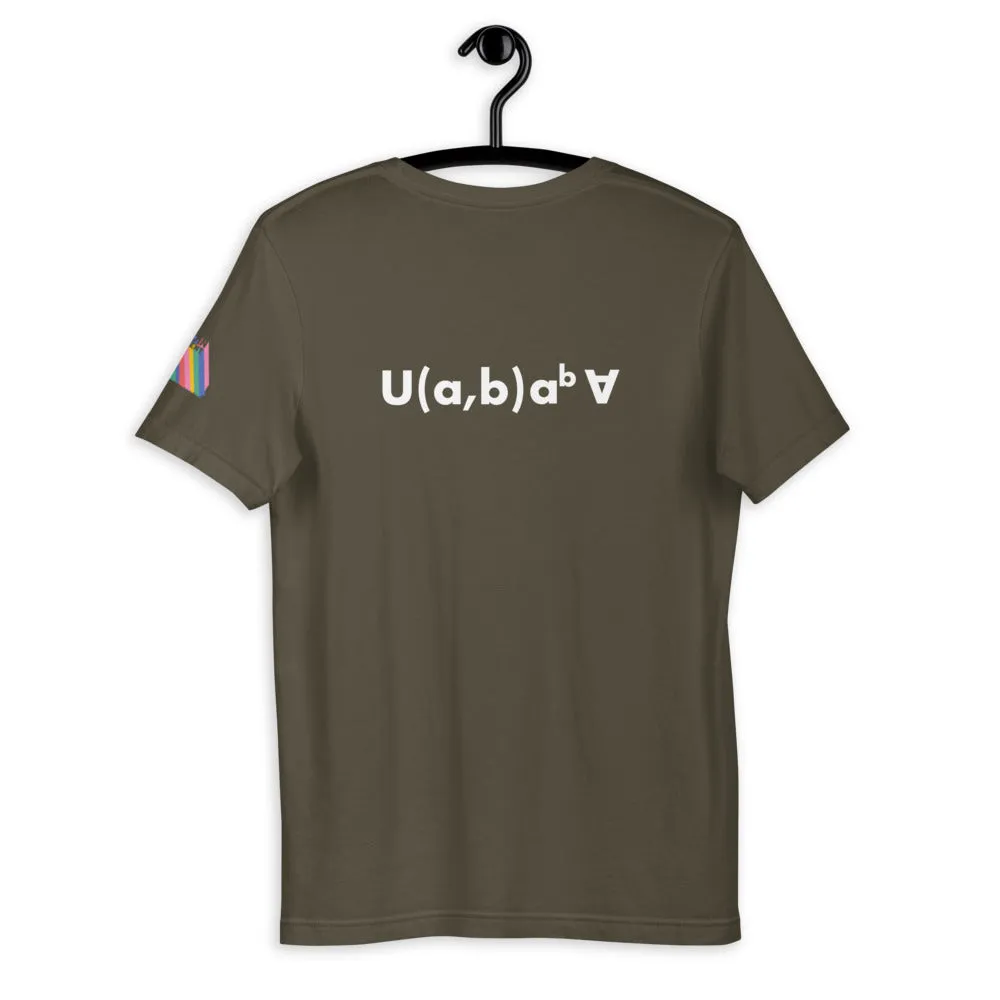 Uniform Distribution of Power For All Womens T-Shirt
