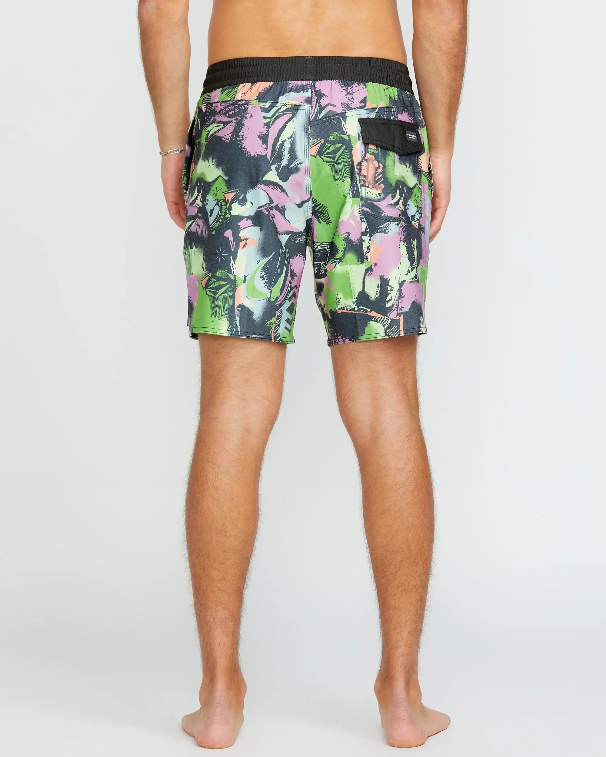 Unite Stoney Trunk 17" Boardshort - STEEL PURPLE