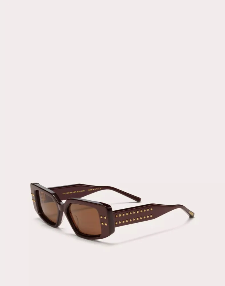 V-CINQUE Bordeaux / Yellow Gold / Dark Brown