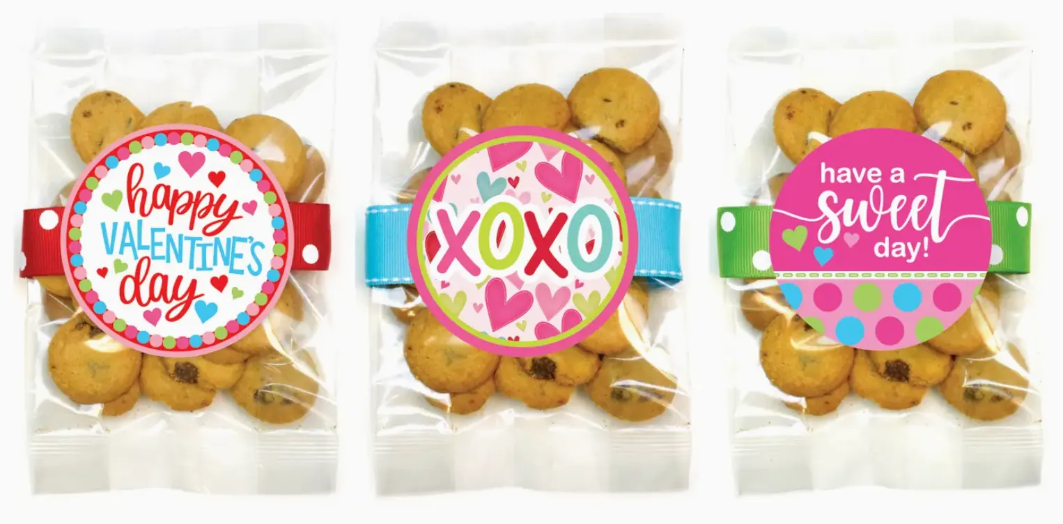 VALENTINES COOKIE BAGS