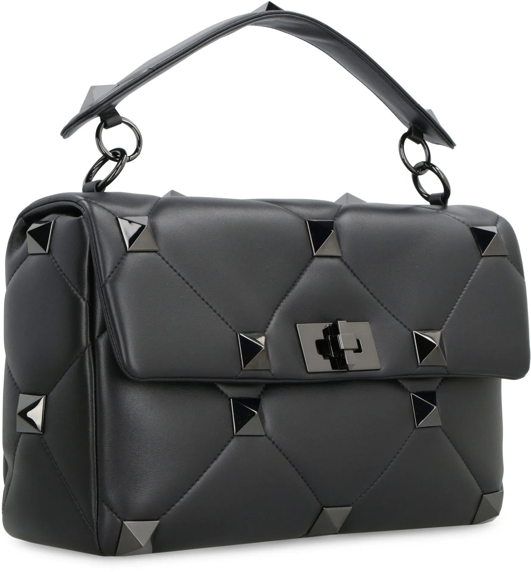 Valentino Garavani - Roman Studs leather shoulder bag