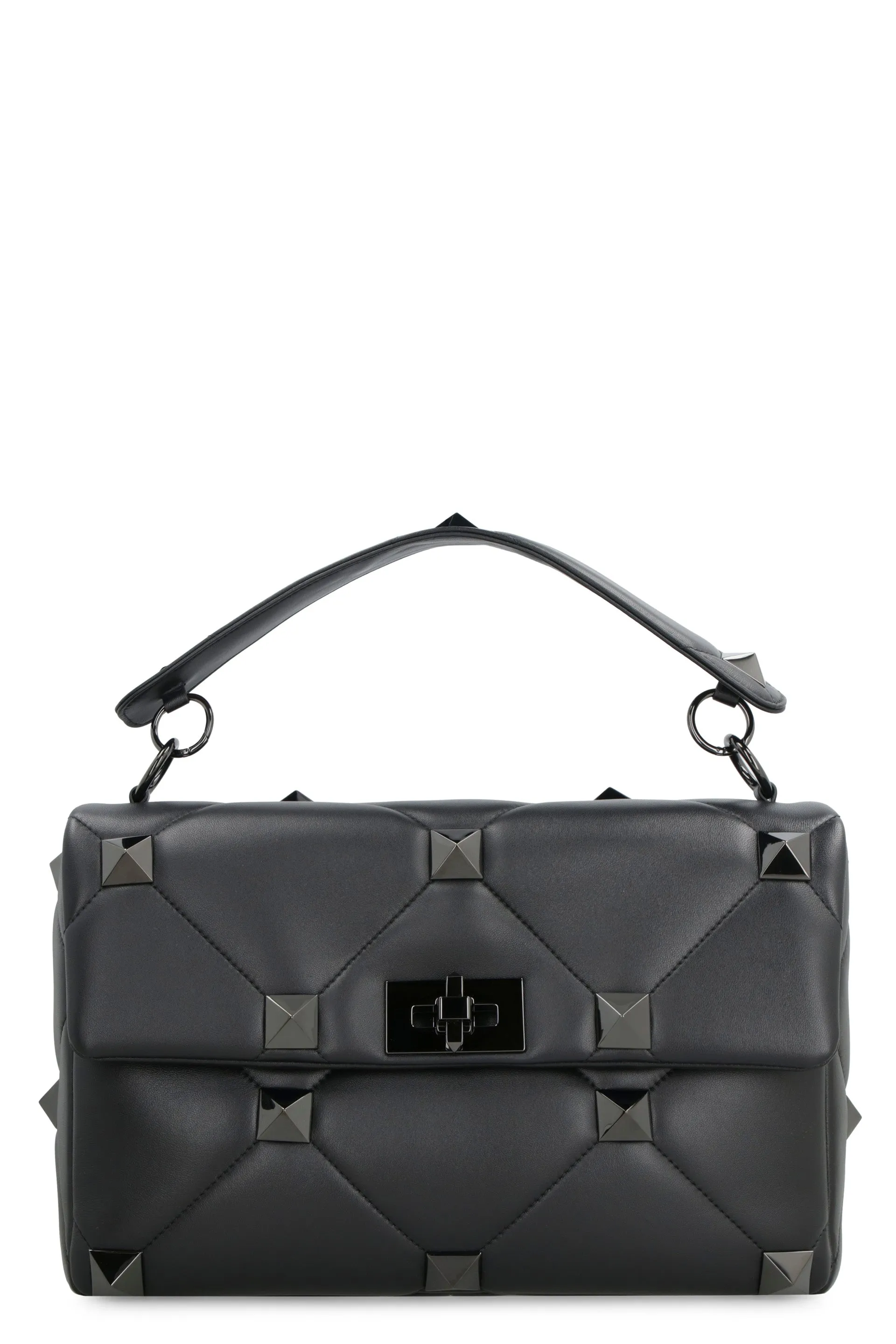 Valentino Garavani - Roman Studs leather shoulder bag