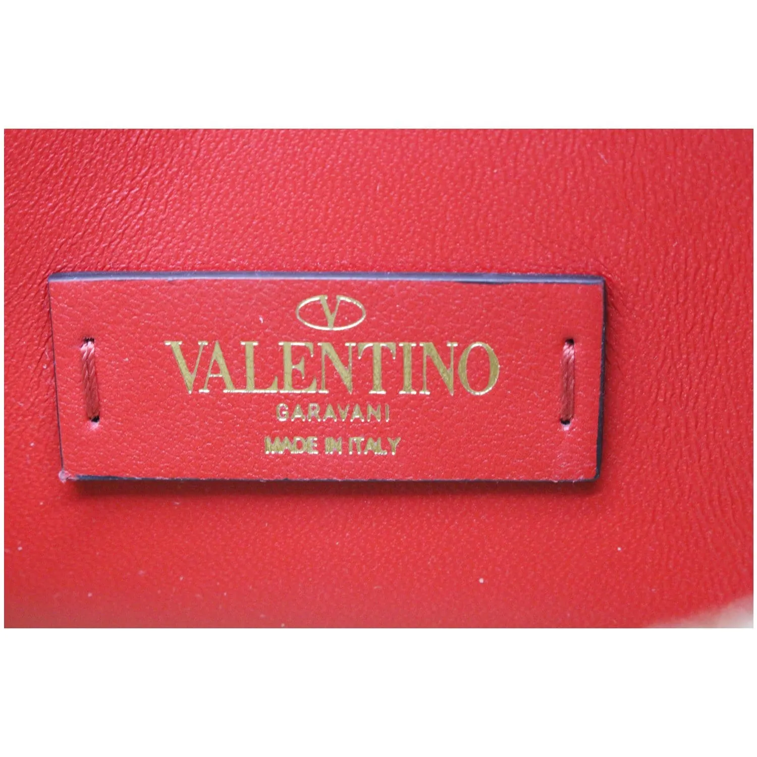 VALENTINO Rockstud Leopard Canvas Leather Camera Bag Selleria