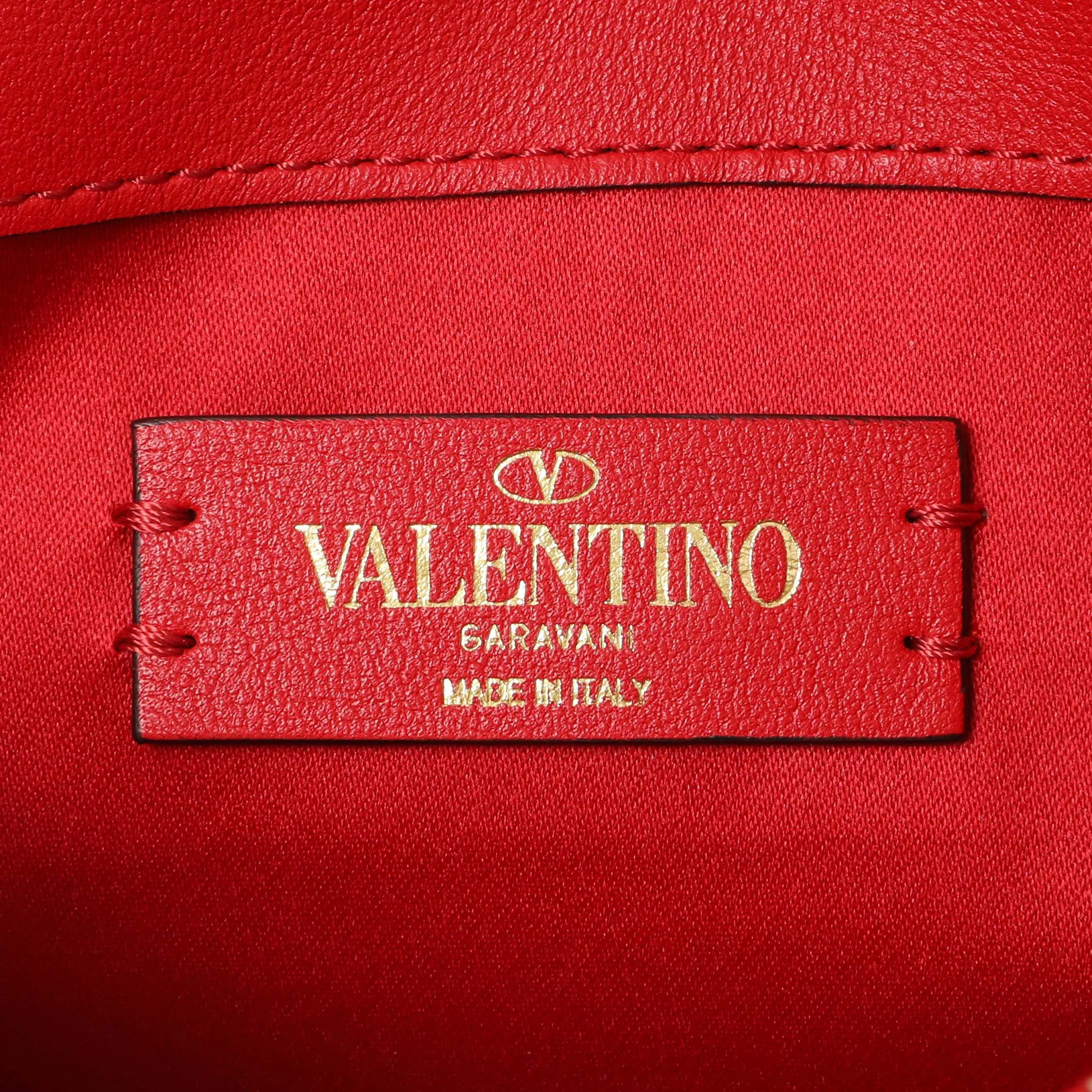 Valentino Smooth Calfskin Mini VRing Crossbody Bag
