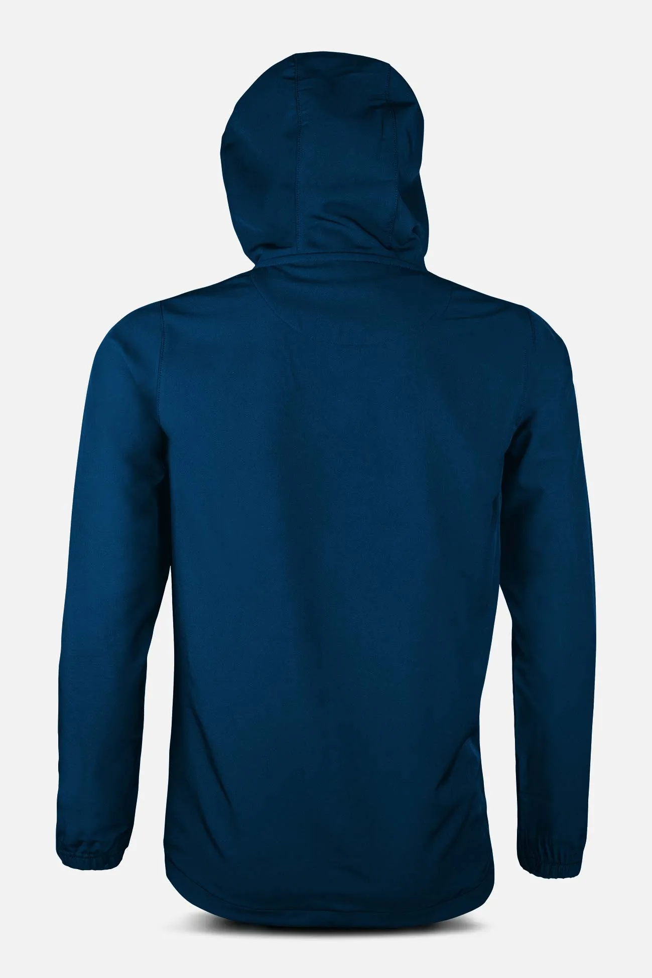 Vermont Hooded Pullover Half Zip Navy/Amber
