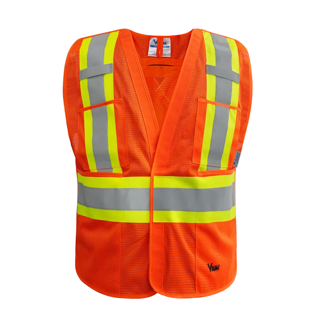 Viking U6125 Mesh 5 Point Tear-Away Safety Vest