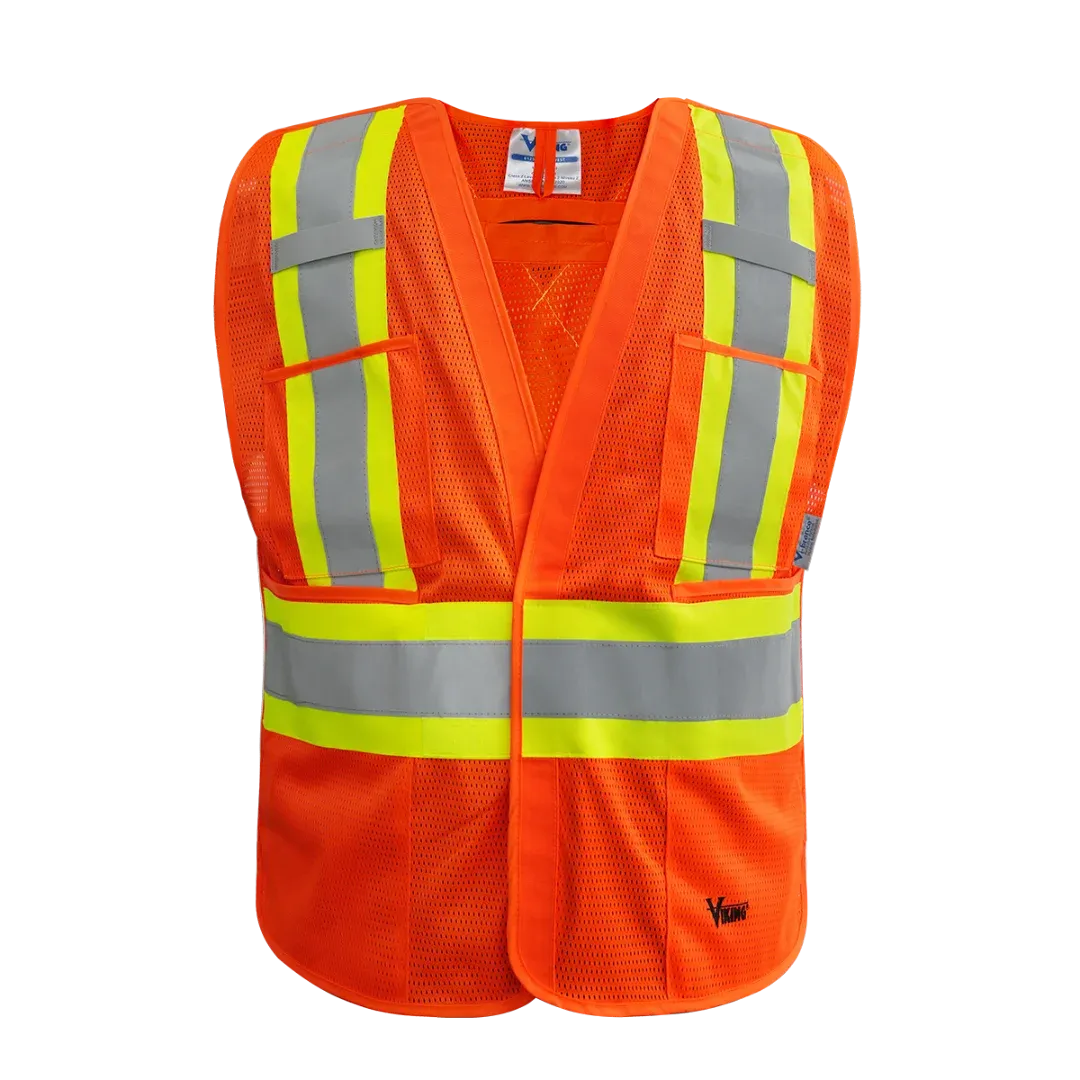 Viking U6125 Mesh 5 Point Tear-Away Safety Vest