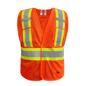 Viking U6125 Mesh 5 Point Tear-Away Safety Vest