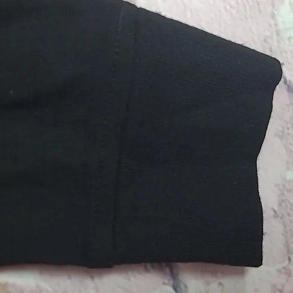 VINCE DROP SHOULDER V NECK WOOL PULLOVER SWEATER BLACK SMALL