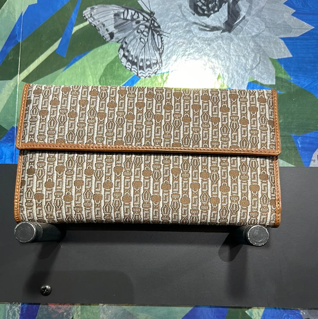 Vintage: Judith Leiber Fabric Long Wallet