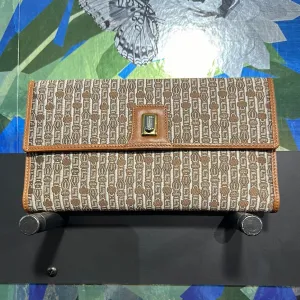 Vintage: Judith Leiber Fabric Long Wallet