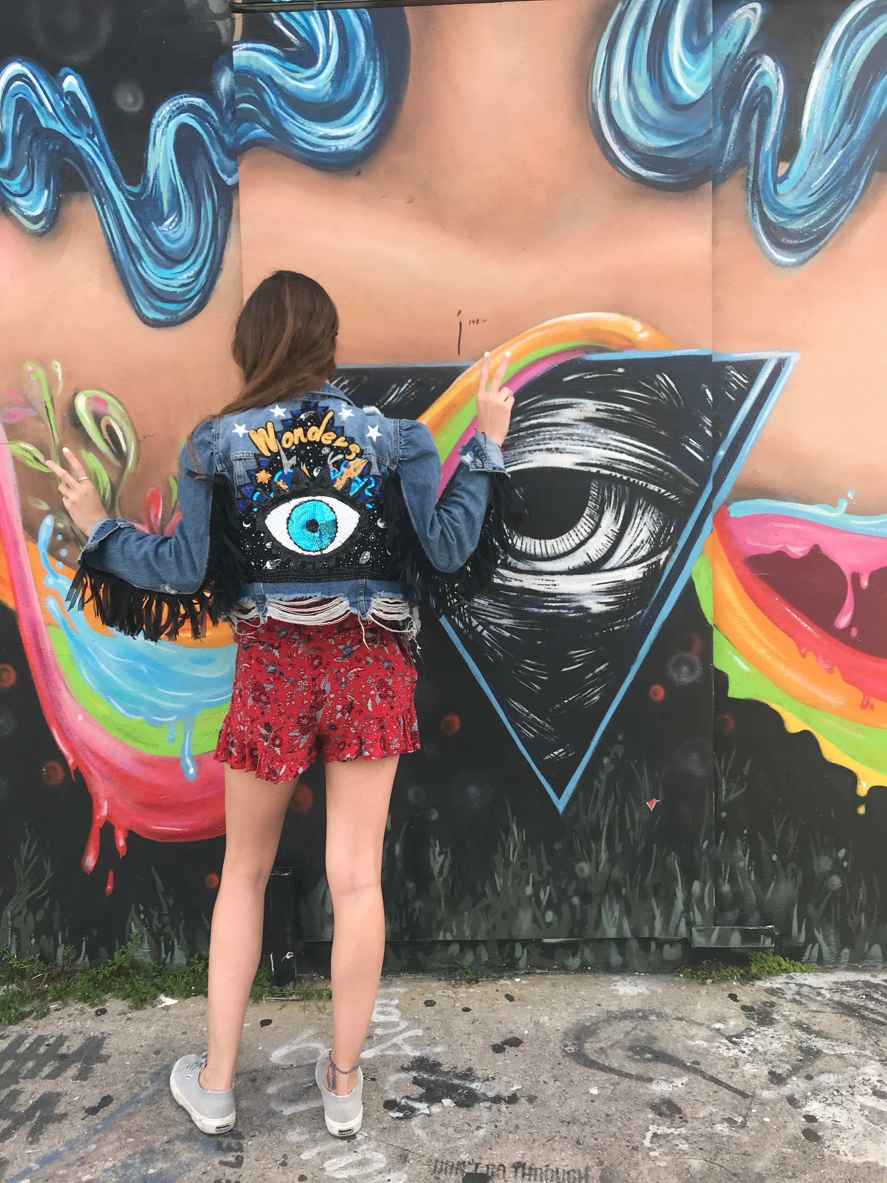 Vintage Protected Wonders Denim Jacket
