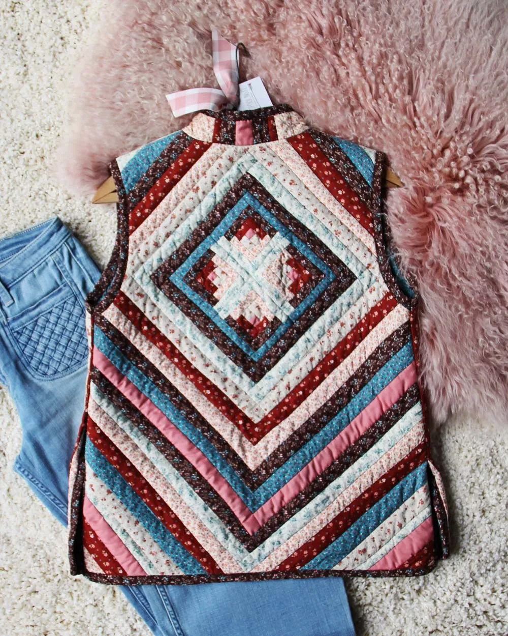 Vintage Quilted Vest