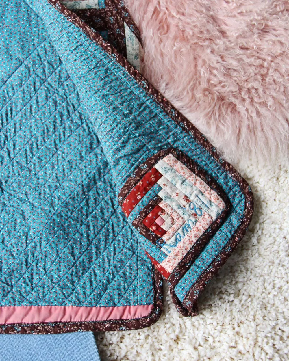 Vintage Quilted Vest