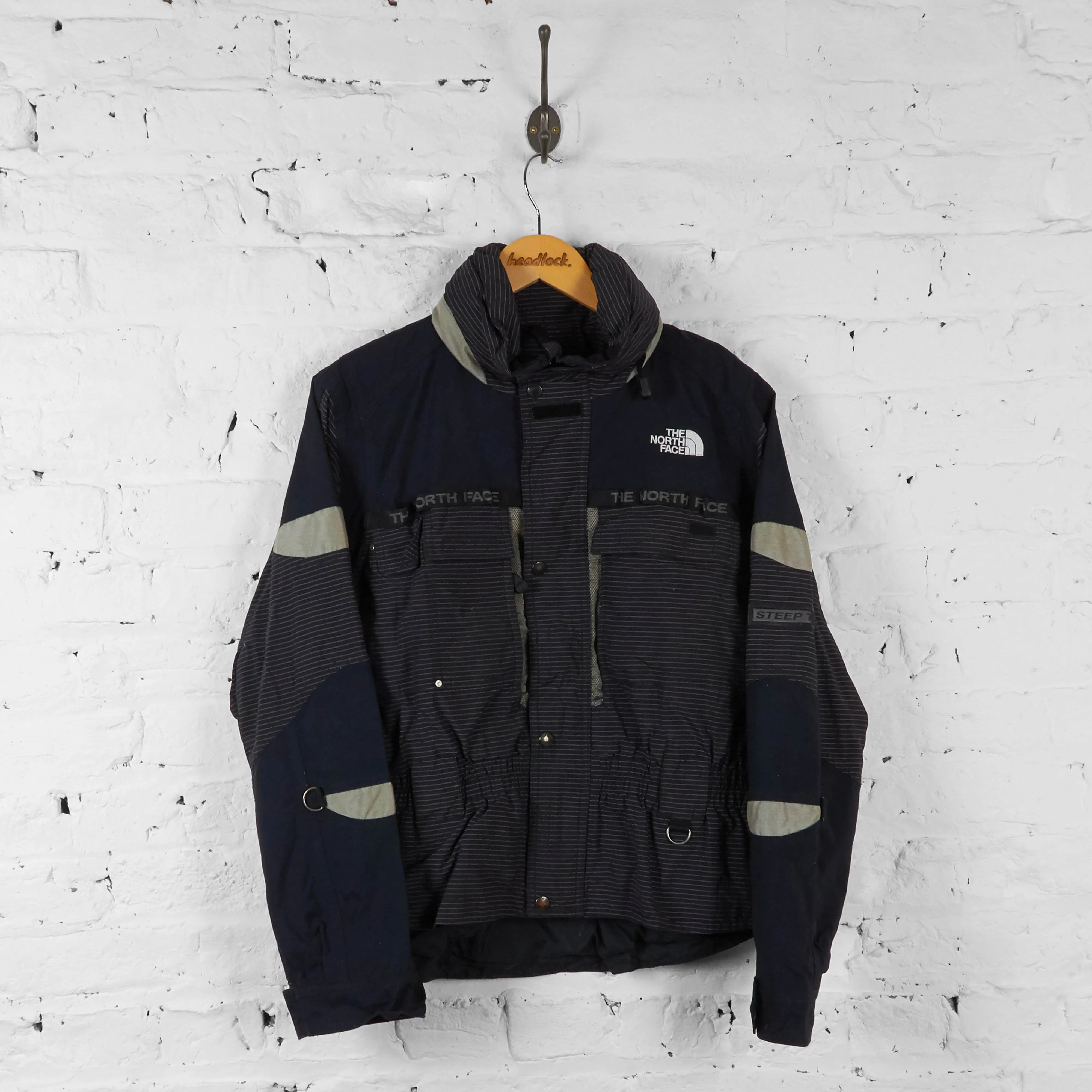 Vintage Women's The North Face Steep Tech Jacket - Black - L